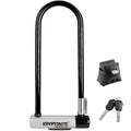 Kryptonite Kryptolok Bike U-Lock, Heavy Duty Anti-Theft Bicycle Lock Sold Secure Gold, 12.7mm Long Shackle with Mounting Bracket