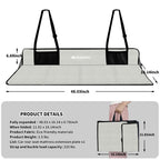 Yeekoro Car Rear Seat Mattress Extension Plate, Foldable Back Seat Extender, Portable Mattress For Sleeping, Increase Travel Tru
