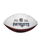 Wilson Nfl Live Team Autograph Football-New England, New England Patriots