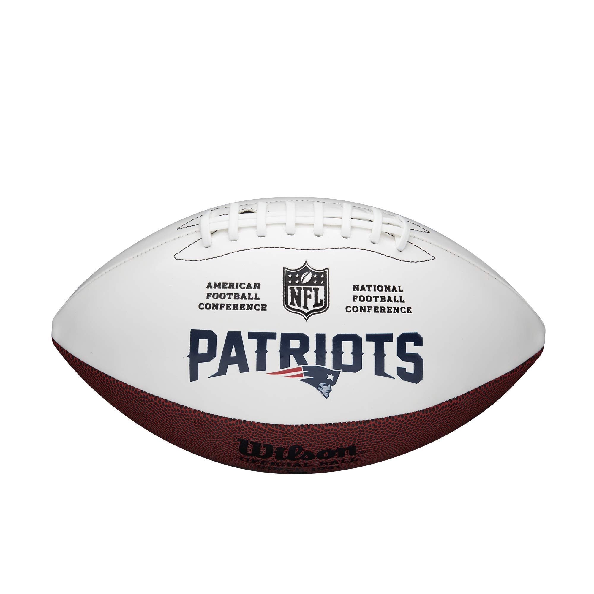 Wilson Nfl Live Team Autograph Football-New England, New England Patriots