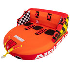 Airhead Super Mable Towable Tube | 1-3 Rider Towable Tube For Boating And Water Sports | Dual Tow Points | Full Nylon Cover | Ev
