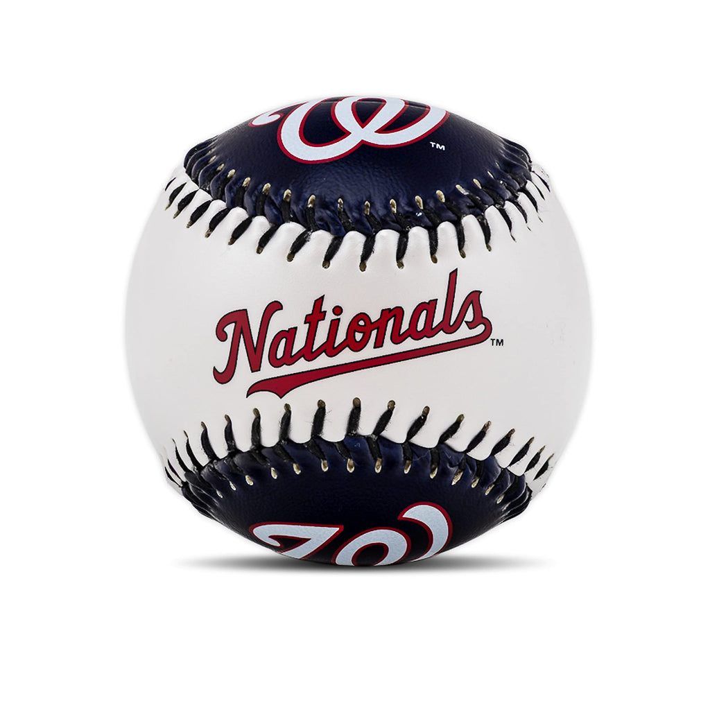 Franklin Sports Washington Nationals Mlb Team Baseball - Mlb Team Logo Soft Baseballs - Toy Baseball For Kids - Great Decoration