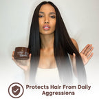 Hair Expert Color Depositing Mask - Dark Brown Color - Marine Collagen And Almond Oil - Formaldehyde-Free - Repairs The Hair Ela