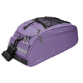 MOSISO Bike Rack Bag, Waterproof Bicycle Trunk Pannier Rear Seat Pouch Cycling Bike Carrier Backseat Storage Luggage Saddle Shou
