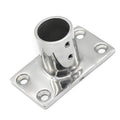NRC&XRC Boat Hand Rail Fitting-90 Degree 7/8 inch Rectangular Base-Marine 316 Stainless Steel usd by Boats/Awning