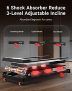 Harison Treadmill For Home With 3.0Hp Running Machine With 300 Lbs Weight Capacity, Bluetooth Speaker, 17.72 '' Wide Tread Belt