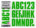Stiffie Uniline Green 3'' Boat & Pwc Registration Decals  Numbers Letters Stickers