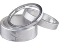 Spank Spacer Kit (Silver, 3/6/12Mm) Bike Headsets & Accessories, Bike Headset Spacer, Bicycle Headset Spacer For 1 & 1/8 Inch St