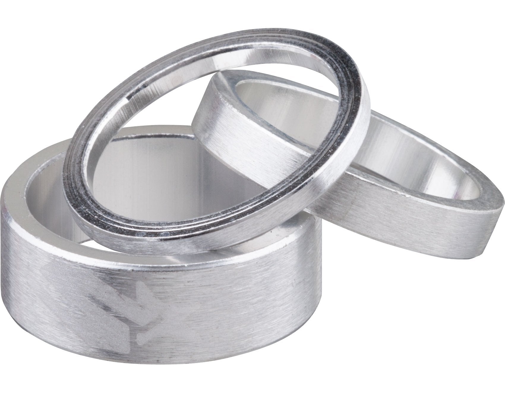 Spank Spacer Kit (Silver, 3/6/12Mm) Bike Headsets & Accessories, Bike Headset Spacer, Bicycle Headset Spacer For 1 & 1/8 Inch St
