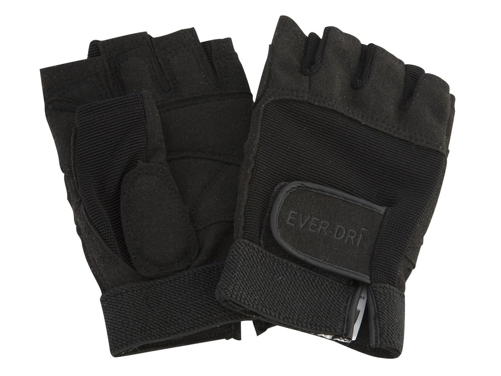 Ever-Dri Director'S Showcase Color Guard Gloves (Black, Medium)
