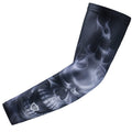 Stromguard Compression Sports Arm Sleeve Digital Camo Baseball Football Basketball - (One Arm Sleeve) (Youth Large, #23 - Gray S