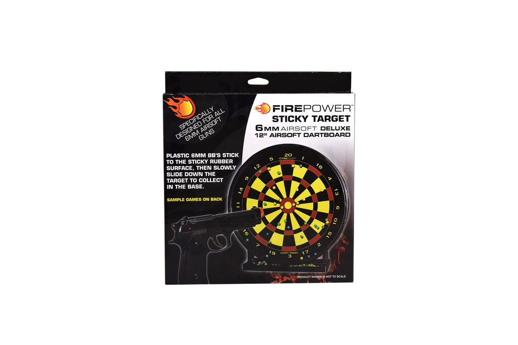 Firepower Softair 12-Inch X 12-Inch Dartboard Sticky Target