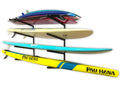 Storeyourboard 4 Paddleboard Storage Rack, Adjustable Wall Mounted Indoor Garage Organizer, Standup Holds Sups And Kayaks