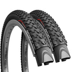 Fincci Pair 275 X 210 Mountain Bike Tire 54-584 Foldable Tires For Road Mtb Mud Dirt Offroad Bicycle - 275X210 Tire Pack Of 2