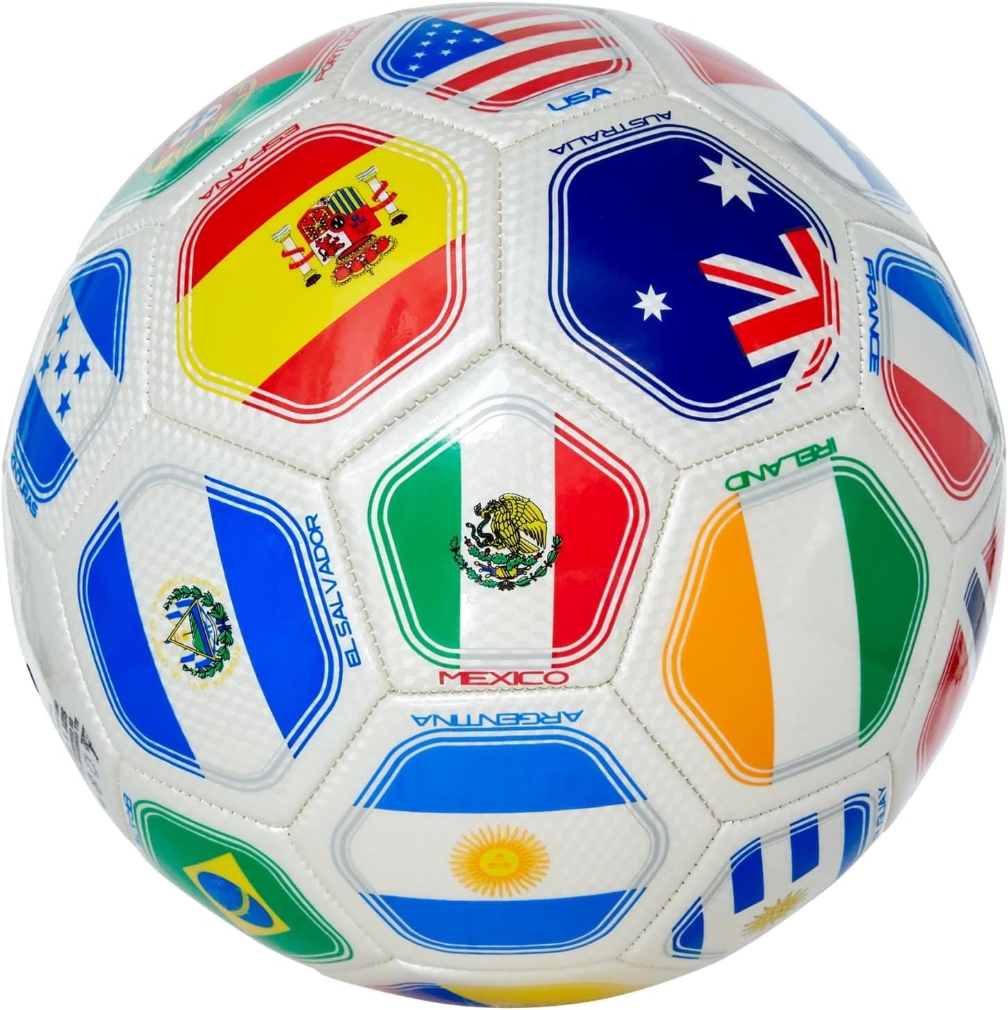 Tripact Inc World Flags Official Size 5 Soccer Ball - Fsb 134