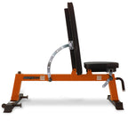 Cap Barbell Deluxe Utility Weight Bench, Orange
