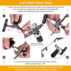 Wotow Bike Chain Repair Tool Kit Set, Cycling Bicycle Chain Breaker Splitter Cutter & Wear Indicator Checker & Master Link Plier