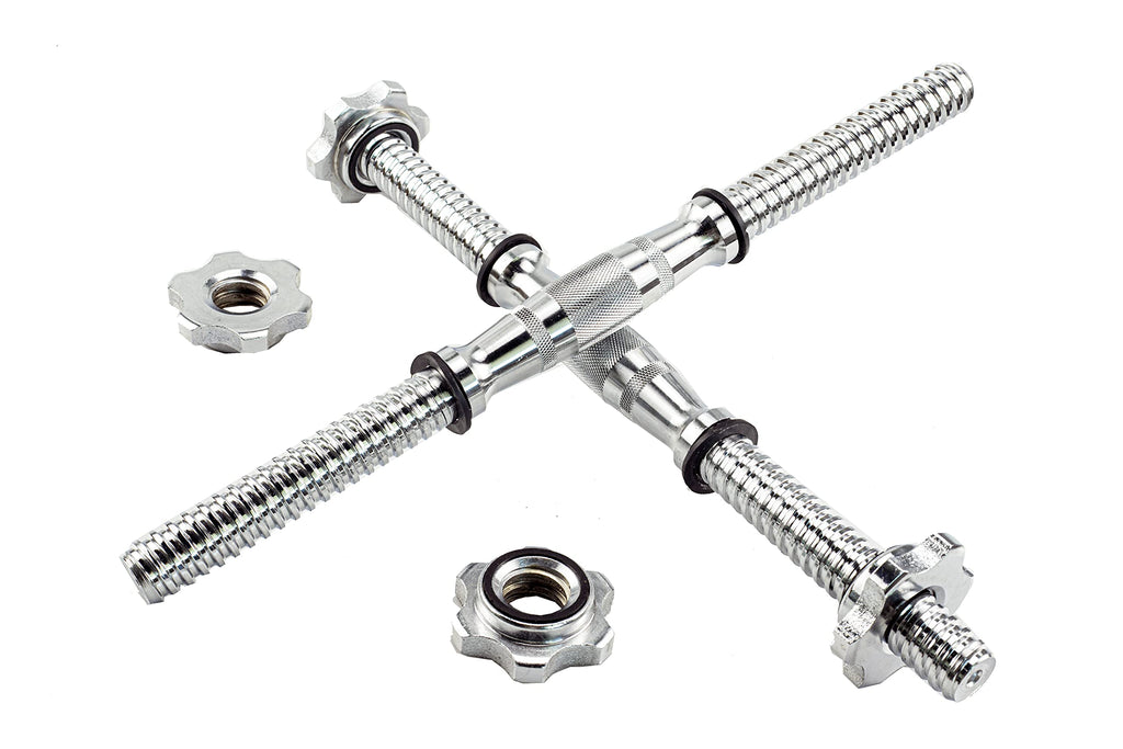 Rowland Harbor Threaded Dumbbell 12.614.214.815.718.119.722Inch(32353840465056Cm) Curved Handlesadjustable Dumbbell Bar Handles 
