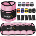 Apexup Adjustable Ankle Weights For Women And Men, Modularized Leg Weight Straps For Yoga, Walking, Running, Aerobics, Gym (2-10