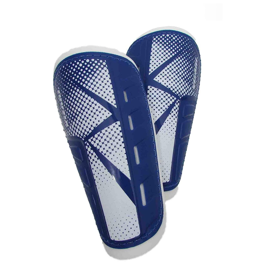 Vizari 'Vector' Slip-In Football Shin Pads For Adults - Blue - Size M