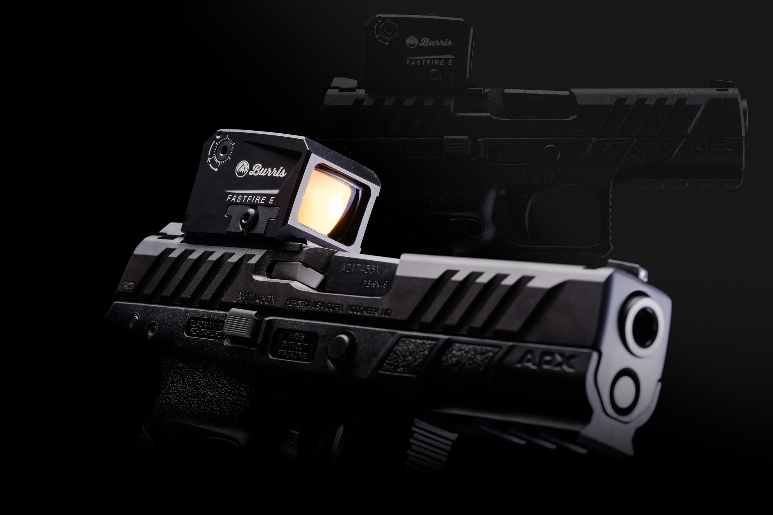 Burris Optics Fastfire E Red Dot Sight Fully Enclosed Emitter, 3.5 MOA, ACRO Footprint, 60,000 Hours, Waterproof Shockproof Fogp