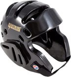 Proforce Lightning Karate/Martial Arts Sparring Headgear (Black, Medium (Head Circ: 21-22'')