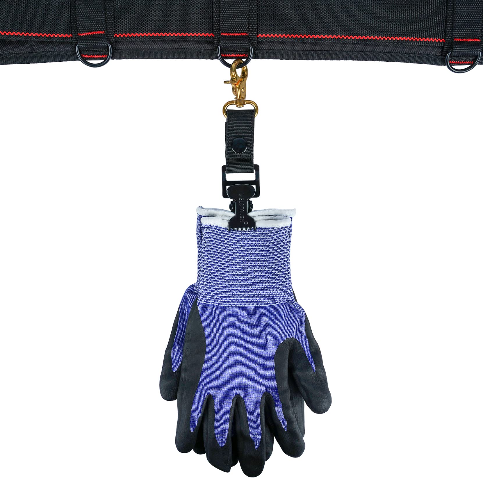Melotough Golf Glove Holder Clip Gloves Belt Holder Gloves Keeper With Alligator Clips For Work Construction Gloves Golf Accesso