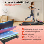 Maicifi Walking Pad Treadmill With Incline - Under Desk Treadmill, Small Walking Pad With Handle Bar,2.5Hp Low Noise,3 In 1 Fold