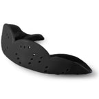 Sisu Aero Large Mouthguard, Charcoal Black - 2.0Mm Thin - Custom-Molded Fit - Slim Design - Remoldable Up To 20 Times - For Team