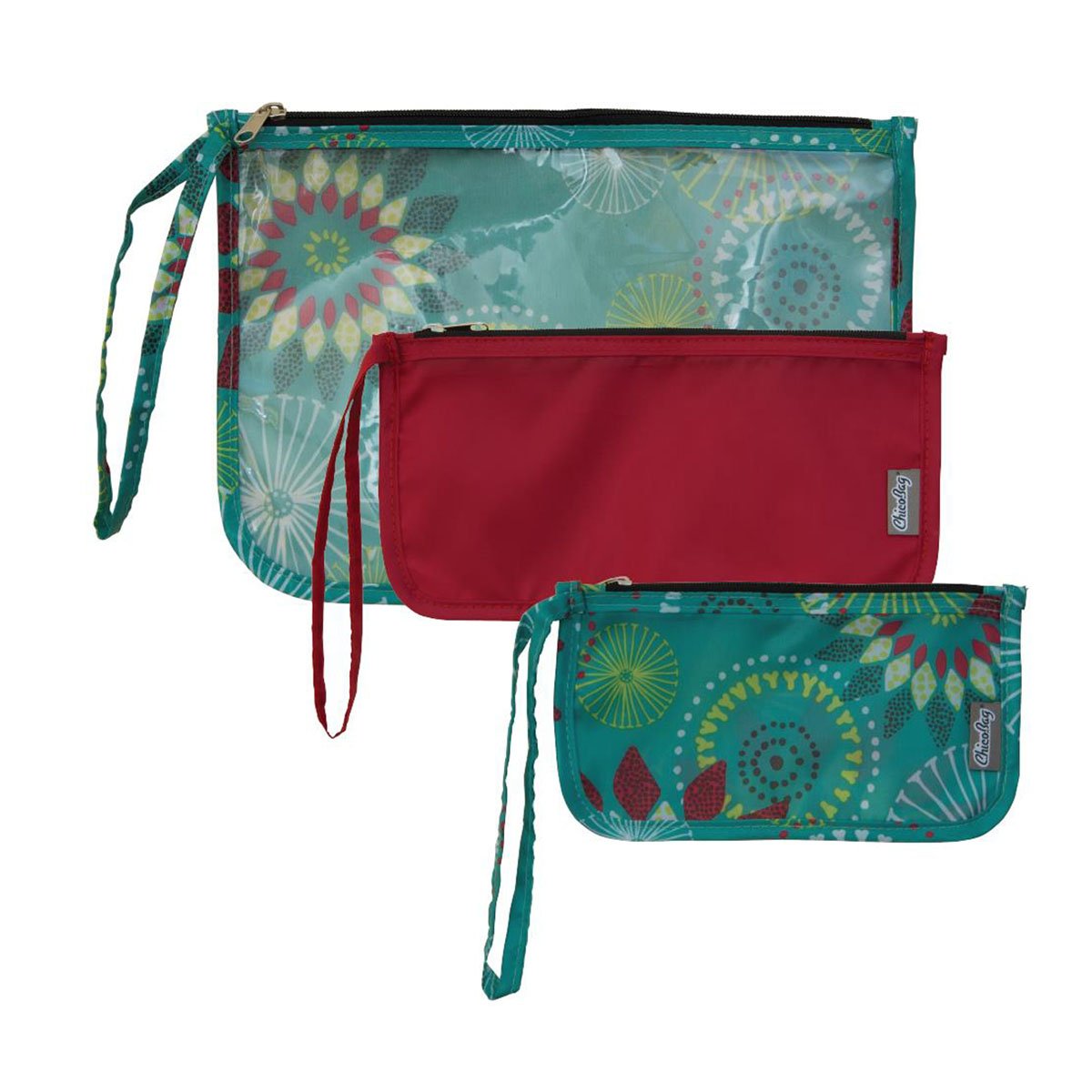 Chicobag Travel Zip Pouches | 3Pc. Set (Solstice)