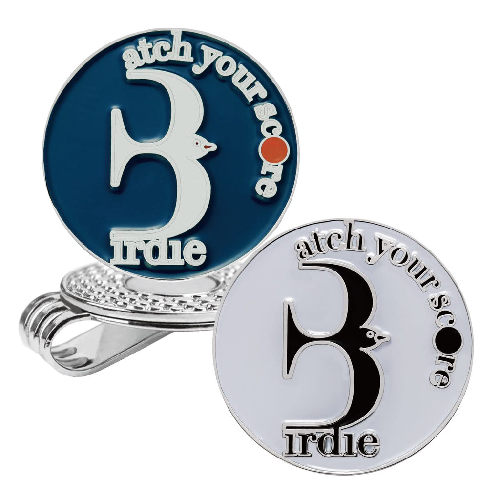 E Truee Golf Ball Marker Hat Clip With Birdie Ball Marker, Golf Accessories For Men And Women, Golf Gifts For Men And Women
