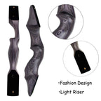 Sinoart 60 Takedown Longbow Archery Wooden Archery Bow Included Fur Rest Pad Stringer Tool Tab String Nocks Right And Left Hand