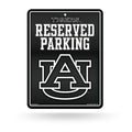 Rico Industries NCAA Auburn Tigers Metal Parking Sign 8.5 x 11 Carbon Fiber Metal Parking Sign - Great for Man Cave, Bed Room, O