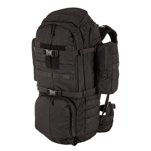 5.11 Tactical Rush 100 Backpack, Large 60L Heavy Duty Deployment Bag, Military Style MOLLE Pack, Style 56555ABR, Small/Medium, B