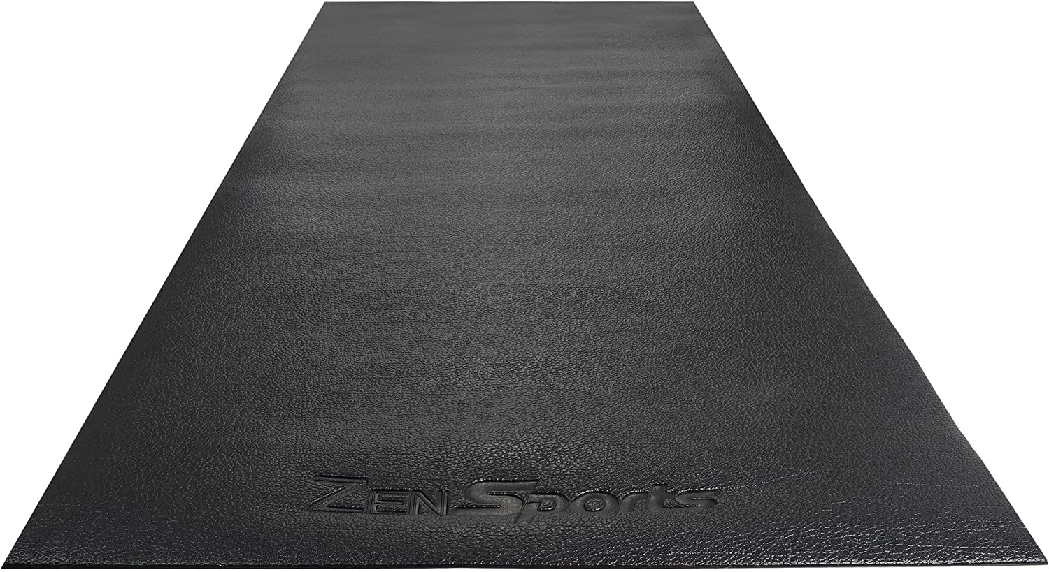 Zeny Exercise Equipment Mat Treadmill Mat 8X3 Ft Floor Mat High Density Fitness Gym Mat For Indoor Bike Cycling Mat,Jump Rope Ma