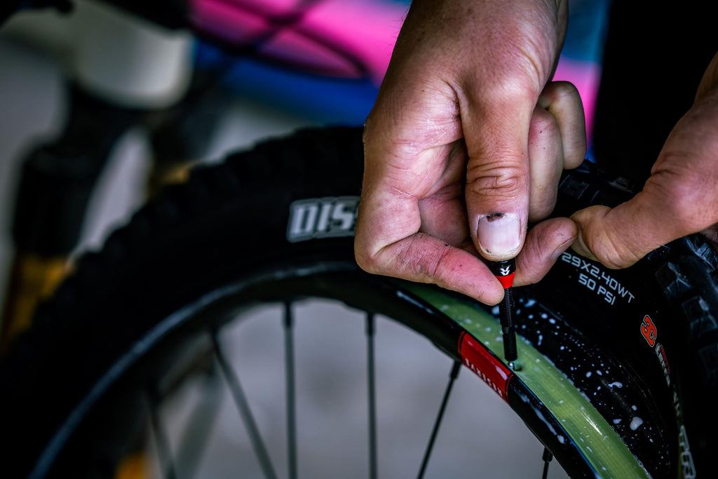 Reserve Wheels - Fillmore Tubeless Bike Tire Valves - 50Mm Black Pair - For Road, Mountain Bike And Cyclocross Tubeless Wheels.
