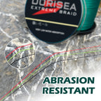 Dorisea Extreme Braid 100% Pe Pink Braided Fishing Line 109Yards-2187Yards 6-550Lb Test Fishing Wire Fishing String Incredible S