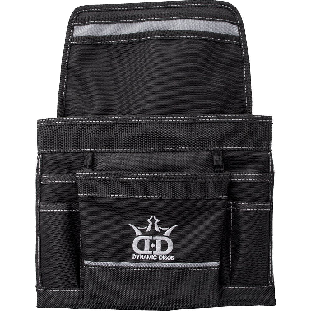 Dynamic Discs ZUCA Cart Putter Pouch  5-pocket Pouch  Holds 2 Putters  Easily Secure to Zuca Handle with hook and loop Strap  In