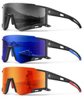 NSSIW Sports Sunglasses Men Sunglasses: Running Sun Glasses Men Women UV400 Protection for Cycling Fishing Golf