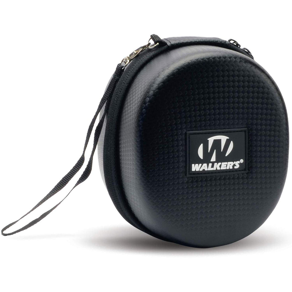 Walker'S Muff Protective Case | Weather-Resistant Durable Shockproof Dustproof Eva Carbon Finish Hunting Range Shooting Earmuff