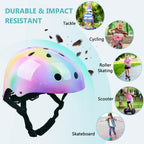 Toddler Helmet, Bienbee Kids Bike Helmet Skateboard Helmets For Bicycle Balance Bike Scooter For Girls Kids Age 3-5-8 Years