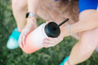 Simple Modern Wide Mouth Lid Leak Proof Straw Chug Handle Flip Fits Summit Water Bottles And Hydro Flask, Tumbler Style, Riptide