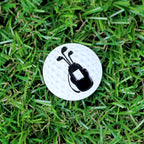 Myartte Creative Golf Ball Marker Soft Enamel Golf Markers 24.4Mm Assorted 5 Pcs (Golf Club)
