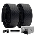 Bike Handlebar Tape, Black Bicycle Bar Tape, Bike Grip Tape EVA Road Bike Handlebar Tape of Comfortable Non-Slip Shock Absorptio