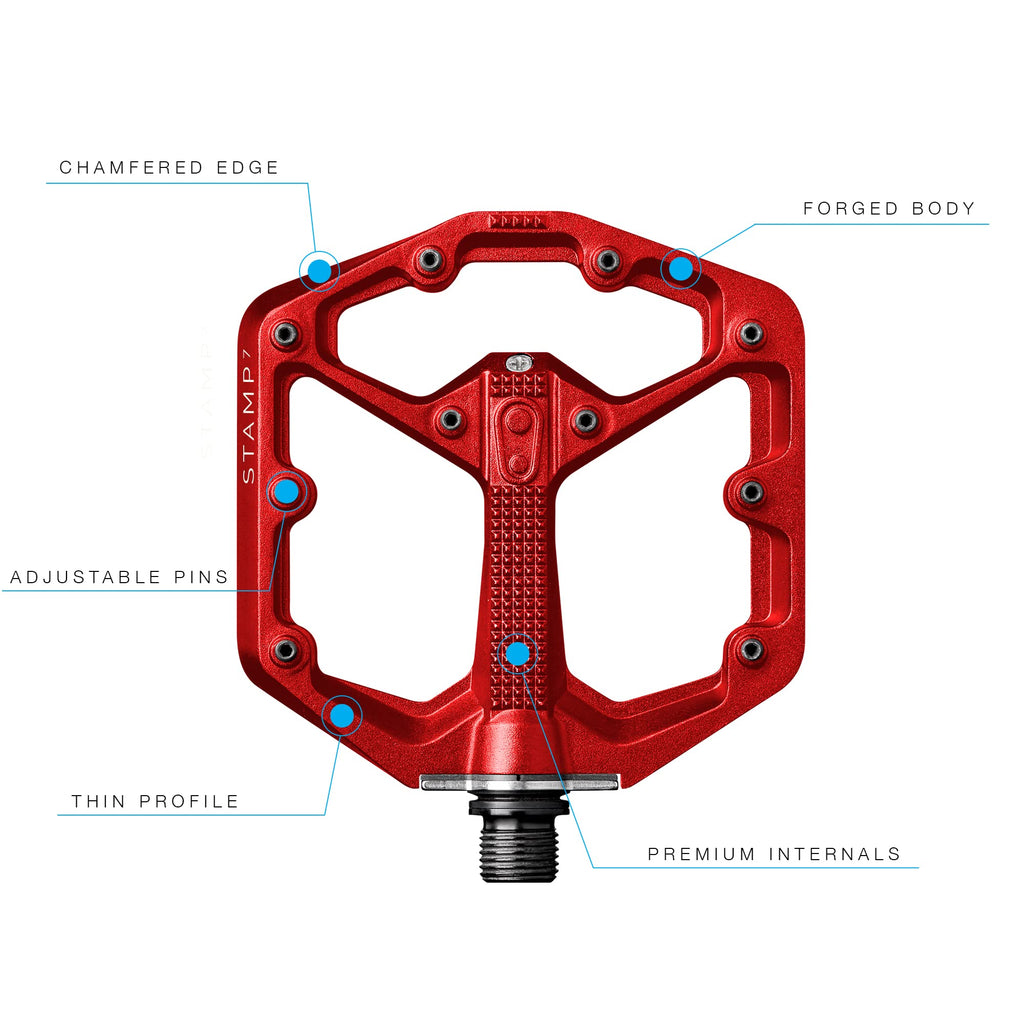 Crankbrothers Stamp 7 Small Red