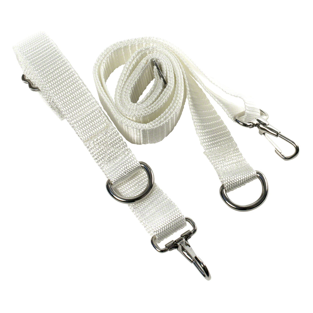 Whitecap S-0245Wc Adjustable Dacron Bimini Strap - 78'' X 1'', White