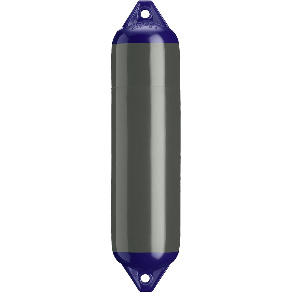 Polyform F-4 Graphite F-Series Boat Fender - 8.5'' X 40.5'', Graphite