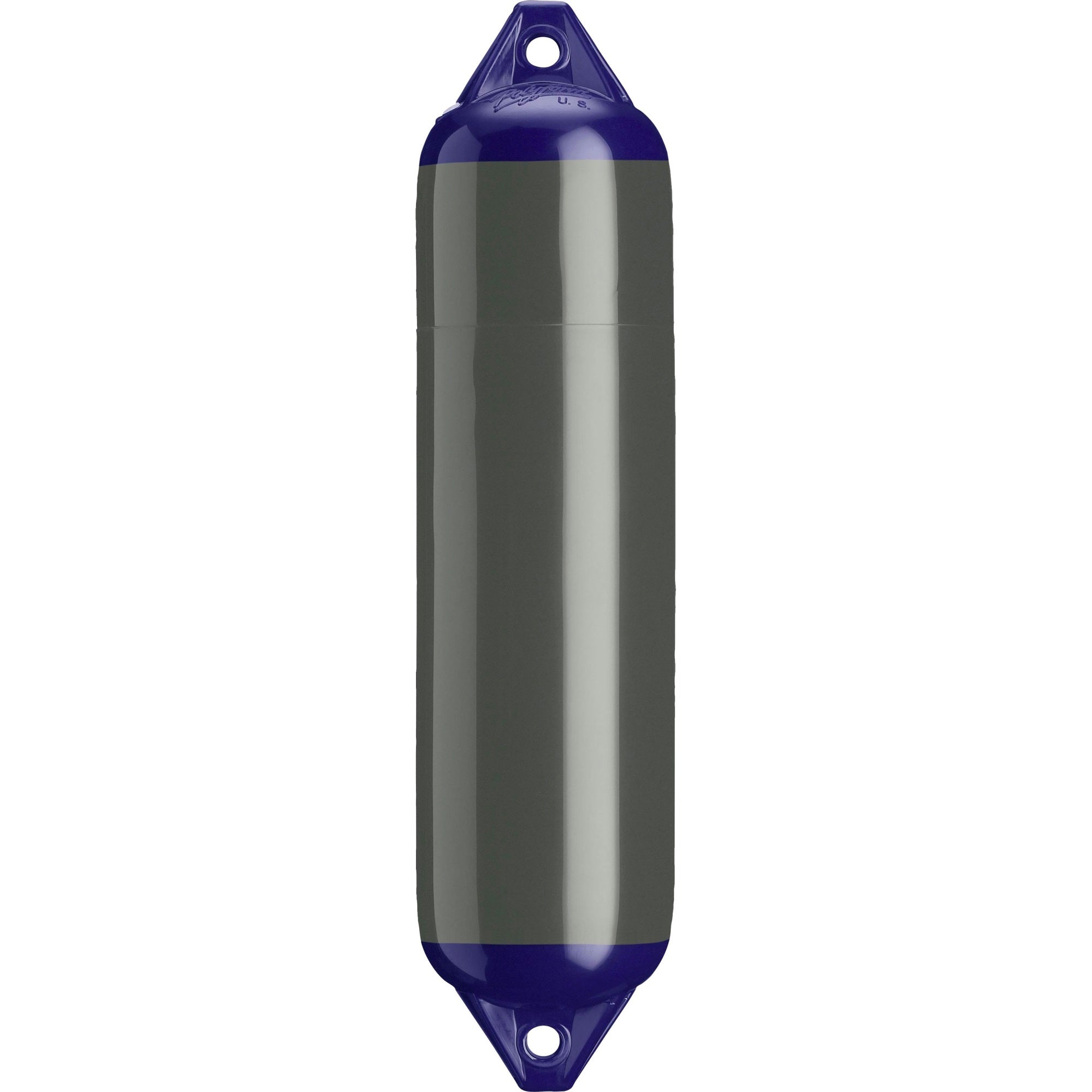 Polyform F-4 Graphite F-Series Boat Fender - 8.5'' X 40.5'', Graphite