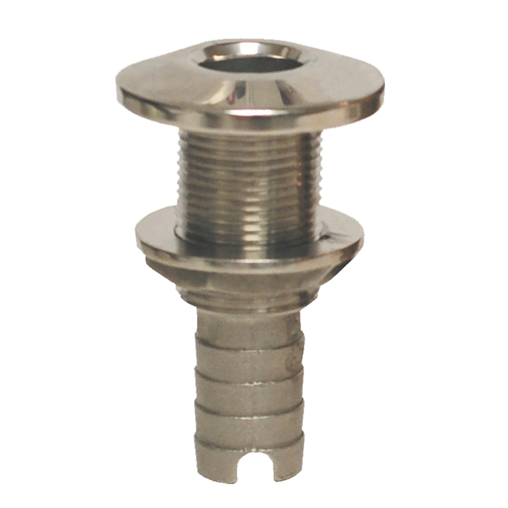 Groco 1 1/4'' Stainless Steel Hose Barb Thru-Hull Fitting