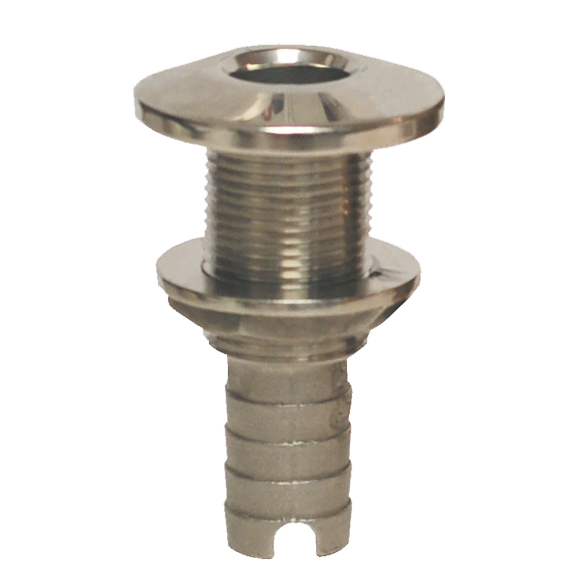 Groco 1 1/4'' Stainless Steel Hose Barb Thru-Hull Fitting